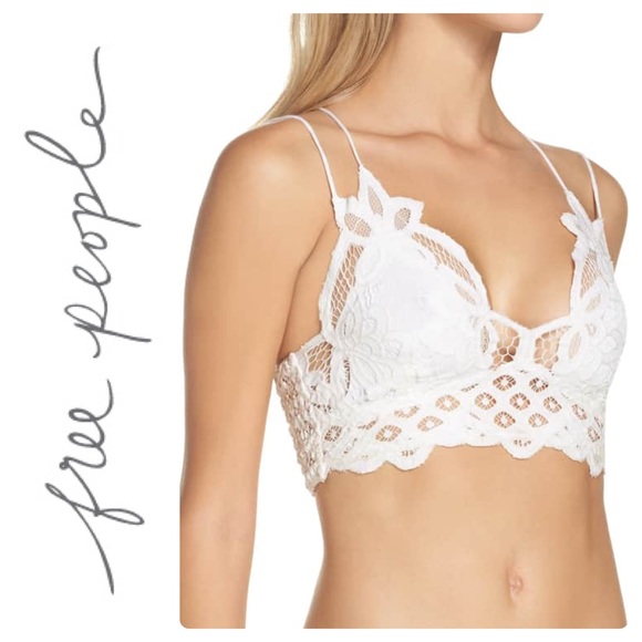 New White Intimately FP Adella Longline Bralette - Picture 3 of 8